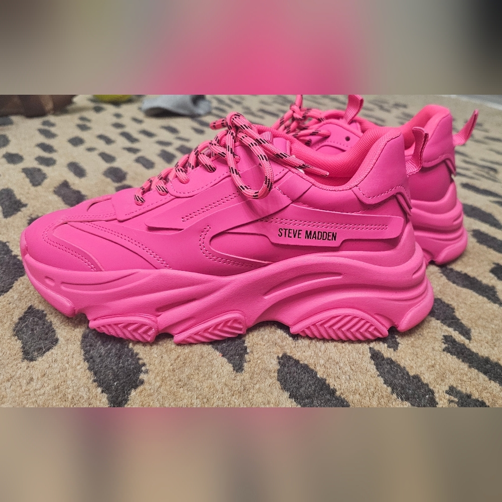 Steve Madden Pink Sneakers Possession
